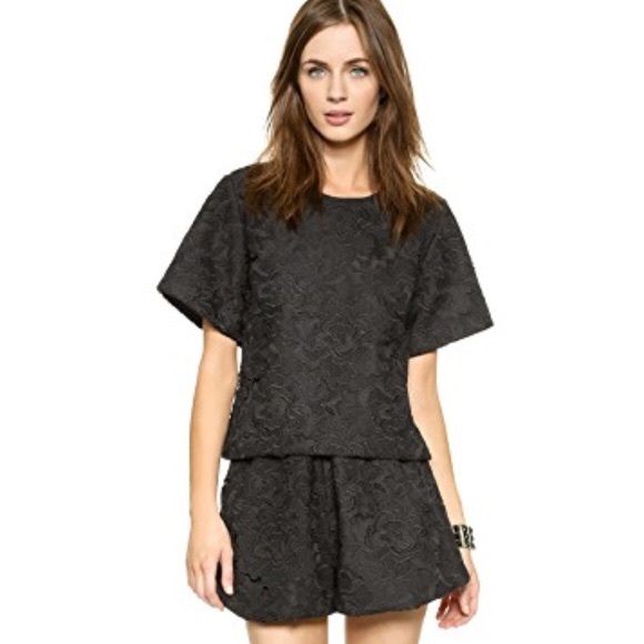 KEEPSAKE the Label Tops - Keepsake The Label Nothing Else Black Lace Top NWT